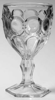 Fostoria Moonstone Clear Wine Glass   Stem #2882, Clear,  Heavy Pressed