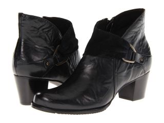 Walking Cradles Cinnamon Womens Zip Boots (Black)