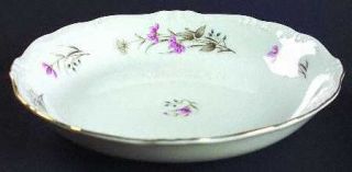 Empress (Japan) Symphony Coupe Soup Bowl, Fine China Dinnerware   Pink Flowers,