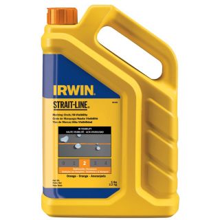Irwin Strait line 5 pound Flourescent Orange Marking Chalk (Fluorescent orangeWeight 5.31 pounds )