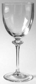 Cristal DArques Durand Mantova Wine Glass   No Bowl Design,Knob Top Of Stem