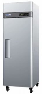 Turbo Air Reach In Freezer w/ 1 Section & Full Door, Lock, 24 cu ft