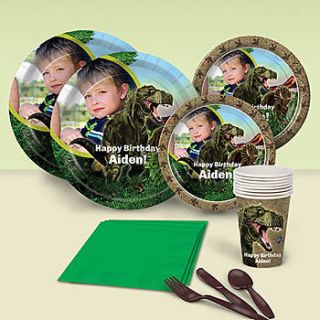 Dinosaur Adventure Personalized Basic Party Pack