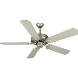 Craftmade CRA K10942 CXL 52 Ceiling Fan with Standard Brushed Nickel Blades