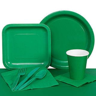 Emerald Green Paper Party Pack