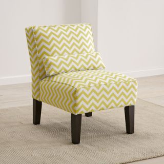 Skyline Furniture Fabric Slipper Chair 5705 Color Yellow Slub