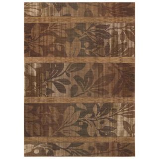 Tommy Bahama Home Rugs Light Multicolored South Seas Silhouette Transitional Area Rug (79 X 1010)