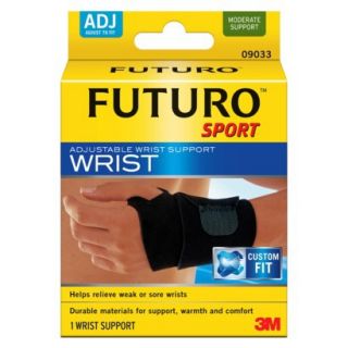Futuro Sport Adjustable Wrist Support   Black