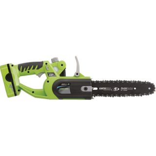 Earthwise 18V Lithium Ion Cordless Chain Saw   10in. Bar, Model# LCS31010