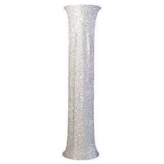 Glitter Lum Column With Slip Silver Each