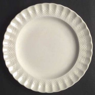 Spode Chelsea Wicker Dinner Plate, Fine China Dinnerware   Embossed Basketweave,