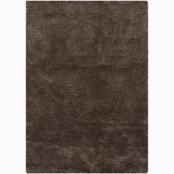 Handwoven Casual Mandara Shag Rug (311 X 57) (Black, greyPattern Shag Tip We recommend the use of a  non skid pad to keep the rug in place on smooth surfaces. All rug sizes are approximate. Due to the difference of monitor colors, some rug colors may va