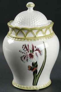 Hampton Garden Small Canister, Fine China Dinnerware   Raymond Waites,Flower Mot