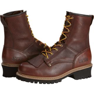 Gravel Gear 8in. Logger Boot   Brown, Size 13
