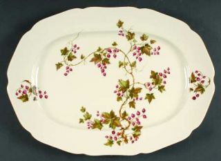 Royal York (Germany) Summer Vine 15 Oval Serving Platter, Fine China Dinnerware