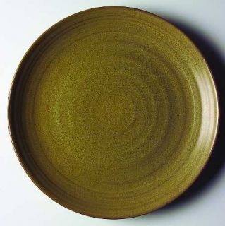 222 Fifth (PTS) Studio Khaki Dinner Plate, Fine China Dinnerware   Stoneware, Em