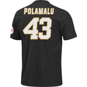 Pittsburgh Steelers Troy Polamalu VF Licensed Sports Group NFL Eligible Receiver T Shirt