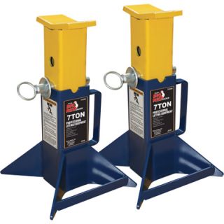 Torin 7 Ton Vehicle Support Stands   Pair, Model# T47000G