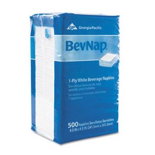 Bevnap Georgia Pacific 960 19 BevNap Beverage Napkins