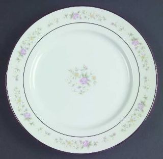 Lenox China Meadow Pinks Salad Plate, Fine China Dinnerware   Bouquet Collection