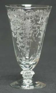 Fostoria Romance Juice Glass   Stem #6017,Etch #341