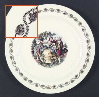 Royal (USA) Early American Dinner Plate, Fine China Dinnerware   People Center,