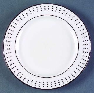 Lenox China Herald Square Platinum Bread & Butter Plate, Fine China Dinnerware  