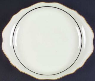 Syracuse Sy475 Steak Plate, Fine China Dinnerware   Restaurant,Mustard&Black Ban