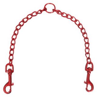 Platinum Pets Coated Steel Chain Coupler   Red (16 x 2.5mm)