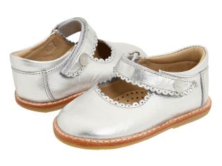 Elephantito Mary Jane Girls Shoes (Silver)