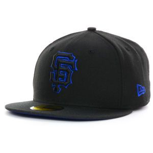 San Francisco Giants New Era MLB Black on Color 59FIFTY Cap