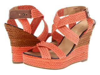Report Brinkley Womens Wedge Shoes (Coral)