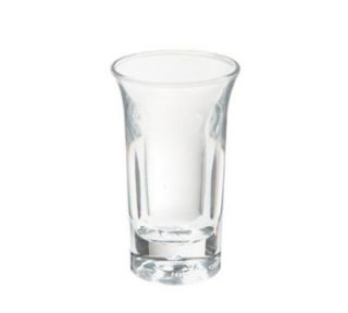 GET 1 oz Shooter, 2.75 in Diameter x 3.75 in Tall, Clear SAN