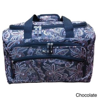 Kemyer Paisley 17 inch Carry on Duffel Tote Bag