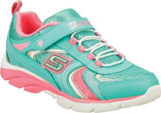 Girls Skechers Blingers   Blue/Pink Casual Shoes