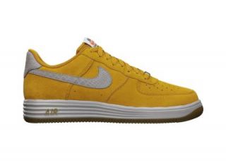 Nike Lunar Force 1 Reflect Mens Shoes   Gold Suede