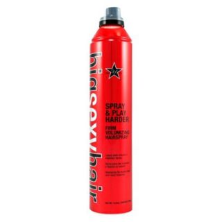 Sexy Hair Spray & Play Harder Firm Volumizing Hairspray   10 oz