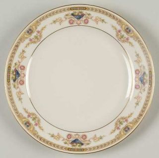 Baronet Melody Bread & Butter Plate, Fine China Dinnerware   Cream Background,Ba