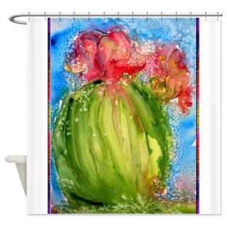  Cactus, colorful, southwest art Shower Curtain  Use code FREECART at Checkout
