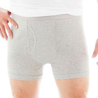 THE FOUNDRY SUPPLY CO. 2 pk. Boxer Briefs Big and Tall, Grey, Mens