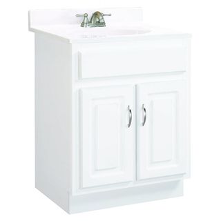 Design House Concord White Gloss 2 door Vanity Cabinet