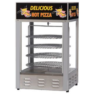 Gold Medal 18 in Countertop Merchandiser w/ (4) 16 in Pizza Capacity & 1 Door