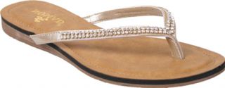 Womens Nomad Gypsy III   Ivory Thong Sandals