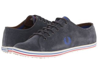Fred Perry Kingston Suede Mens Lace up casual Shoes (Gray)
