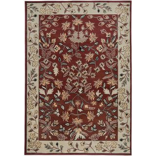 Gibraltar Red Area Rug (33 X 53)