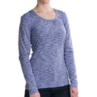 Woolrich Constellation Jersey Shirt   Scoop Neck  Long Sleeve (For Women)   DSK DEEP SKY (L )