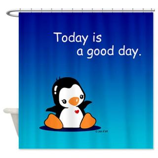  Penguin Shower Curtain  Use code FREECART at Checkout
