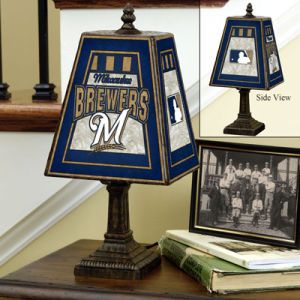 Milwaukee Brewers 14in Table Lamp