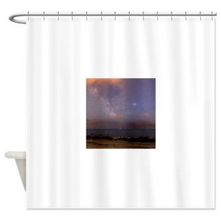  Stars and jupiter in a night sky Shower Curtain  Use code FREECART at Checkout