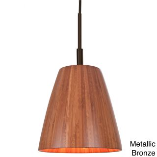 Sorg 1 light Adnap Bamboo Mini Pendant